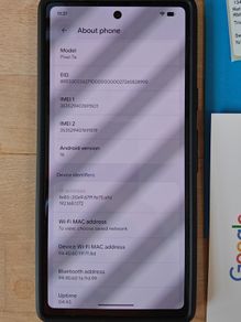 Pixel 7a 128GB new battery Google replaced
