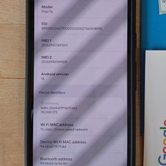 Pixel 7a 128GB new battery Google replaced