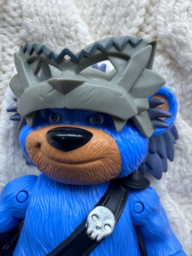 2019 Playmates Toys ZAG Heroez Power Players Bearbarian Action Figure Used Please look at the pictures