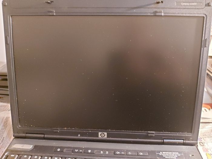 HP Compaq Laptop, Model nc6400, for parts or repair, not powering on