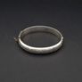 Vintage Sterling Silver Bangle, Signed Birmingham 1963 Image 10