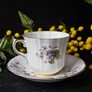 Vintage Royal Windsor Fine Bone China Tea Cup & Saucer Image 2