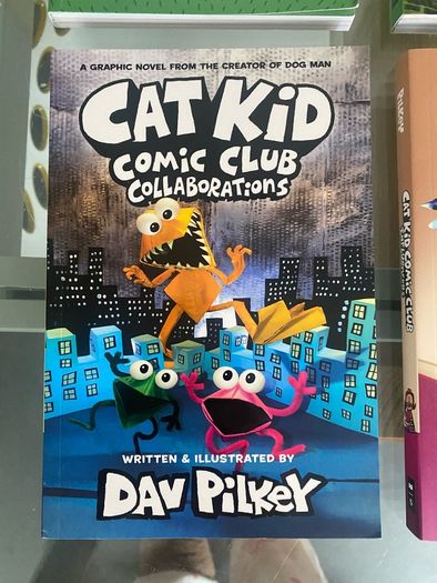 New Set Of 4 Cat Kid Comic Book Children's Books