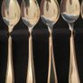 Sterling Silver spoons. NewBridge beaded selection. Antiques Image 2