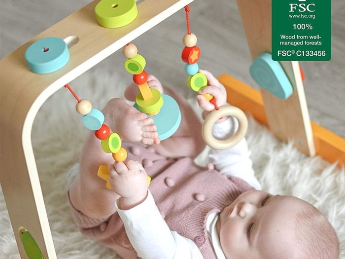 Nuby Baby Play Gym Wooden Activity Gym For Sale in Citywest, Dublin