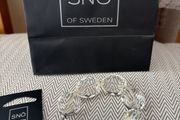 Bracelet/Earrings Crystal - SNO of Sweden