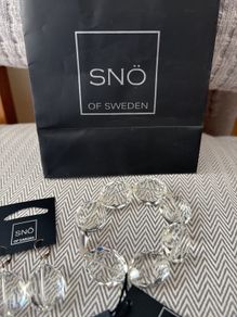 Bracelet/Earrings Crystal - SNO of Sweden