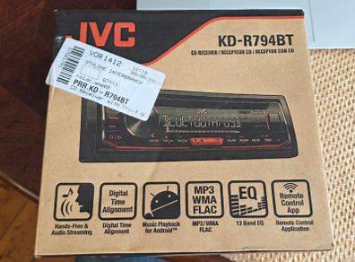 Jvc Cd Receiver  Kd-r794bt