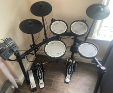 Roland TD-07 with double pedal