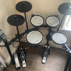 Roland TD-07 with double pedal
