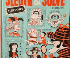Hardbacked sleuth and solve books