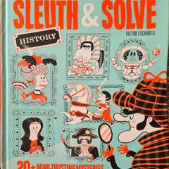 Hardbacked sleuth and solve books