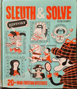 Hardbacked sleuth and solve books