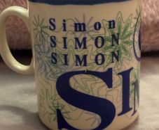 Vintage 'Simon' Mug