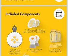 Medela Swing Maxi electric double breast pump
