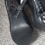 Black ankle shoes size 3 never worn Image 4