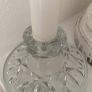 ShabbyChic Crystal cut candle holder Image 3
