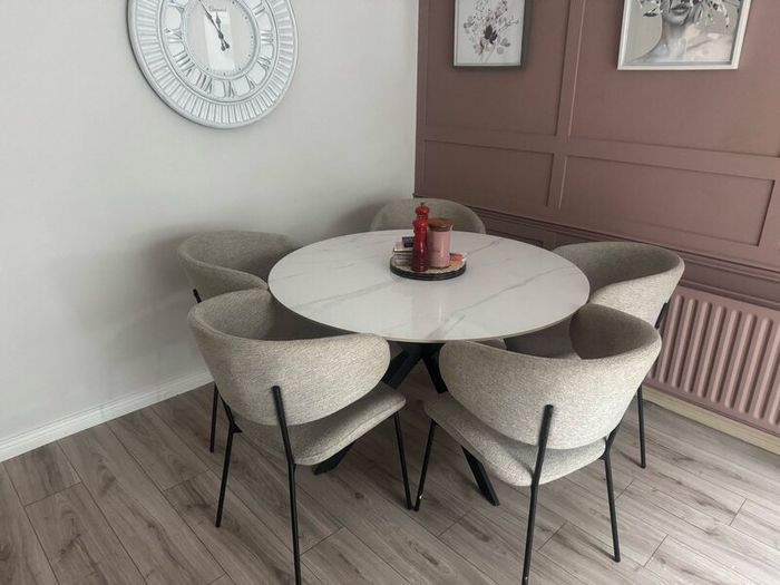 Table and chairs