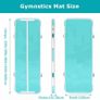Air Track Artistic Gymnastics Mat 2 3 4 5 6 Metres 10/20 cm Thick Home Gymnastics Mattress/Yoga/Training/Cheerleading/Fun Water with Electric Pump Image 4