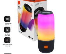 Plus 3 Design Wireless Bluetooth Waterproof Speaker with 360 LED