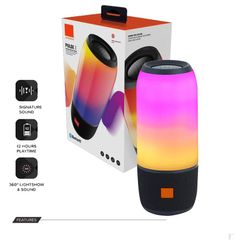 Plus 3 Design Wireless Bluetooth Waterproof Speaker with 360 LED