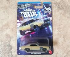 Hot Wheels Chevrolet 1970 Monte Carlo The Fast and The Furious Silver Series HNR88