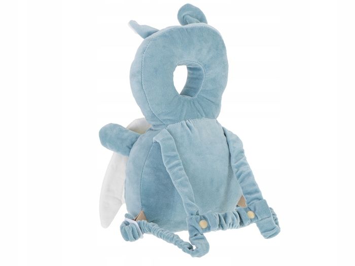 Backpack harness for learning to walk - shades of blue