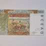 West African States 500 Francs note Image 2