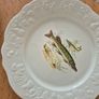 Vintage Bernadotte Thun Fish Plate Set 8 Plates Image 2