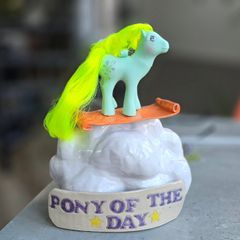 Morning Glory Flutter Ponies MLP G1 My Little Pony
