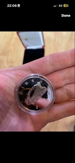 Silver Bullion Ounce Silver James Larkin Never Opened Bank Of Ireland Coin Sikver Coin Collectible