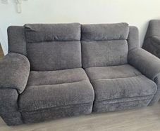 Recliner sofa and armchair