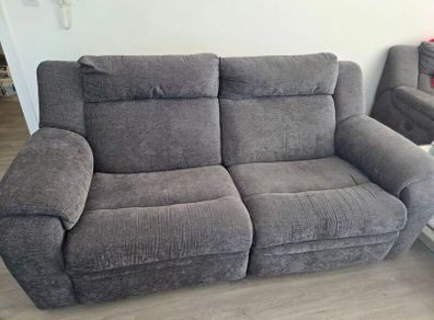 Recliner sofa and armchair