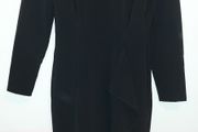 Brand New Never Worn H+M Black Midi Dress, Size 8