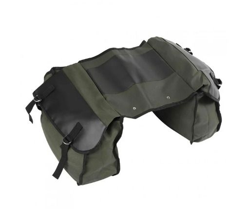 Large Capacity Wear-resistant Saddle Bag, Bike Panniers, For Road Bike Cycling -Distance Travel Grocery Shopping Mountain
