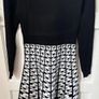 Exquisite Karen Millen Geo Print Knit A Line Dress Image 6