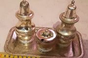 nice silver plated cruet set
