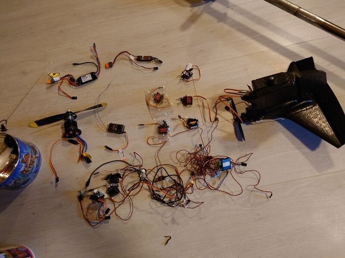 RC plane parts