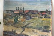 Original oil painting by Gunnar Zetterstrom
