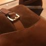 ladies brown soft leather massimo Dutti boots Image 3