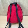 JanSport Mini Red Corduroy Backpack - Vintage Classic Logo - Retro Y2K Image 3