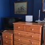 Complete Solid Pine Bedroom Set  5 Pieces Image 5