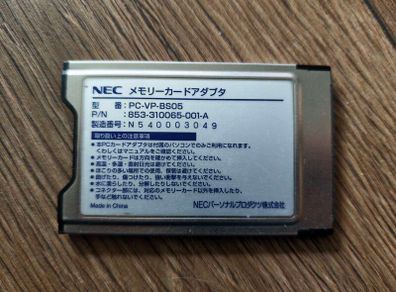 Nec Pc-vp-bs05 Pcmcia Pc Card Multi-card Adapter (sd, Memory Stick, Xd, Mmc)