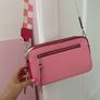 Ladies Pink Handbag Image 4