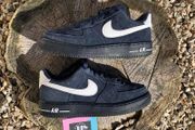 Premium Nike Air Force 1 Navy Suede