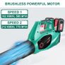BRAND NEW 36V Brushless Leaf Blower Cordless Lithium Battery Image 3