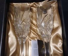 Set of crystal glasses