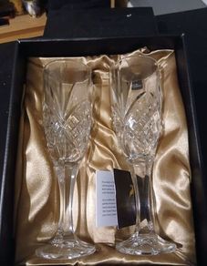 Set of crystal glasses