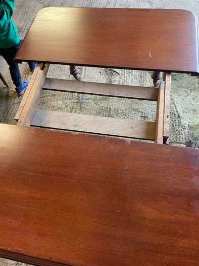 Old antique vintage kitchen table