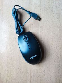 Logitech B100 Optical USB Mouse Black 800 dpi USB
